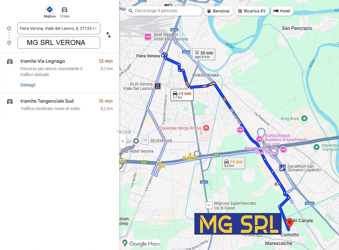 Servizio urgenza per fiera ZAI Verona pannelli plastica